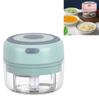 Electrical USB Rechargeable Garlic Mixing Masher Complementary Food Masher Stainless Steel Crushing Garlic Peeling Device Wireless Mini Garlic Cutter - DealBuddy