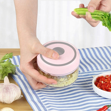 Electrical USB Rechargeable Garlic Mixing Masher Complementary Food Masher Stainless Steel Crushing Garlic Peeling Device Wireless Mini Garlic Cutter - DealBuddy