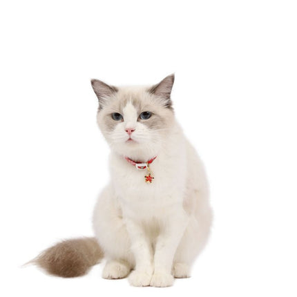Adjustable Pet Flower Hollow Bell Collar Cat Dog Collar Accessories, S 17-32cm - DealBuddy