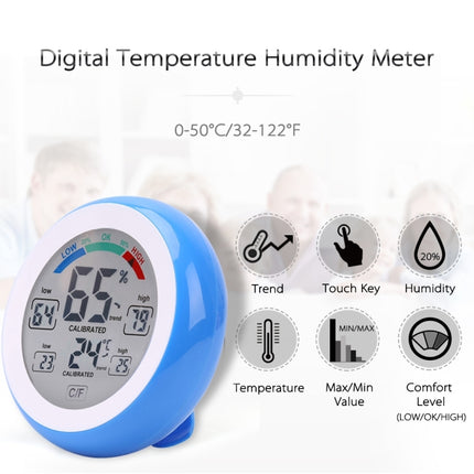TS-S93 Multifunctional Digital Thermometer Hygrometer Temperature Humidity Meter, Max Min Value Trend Display C/Funit - DealBuddy