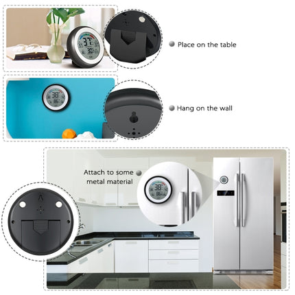 TS-S93 Multifunctional Digital Thermometer Hygrometer Temperature Humidity Meter, Max Min Value Trend Display C/Funit - DealBuddy