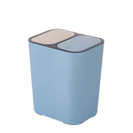 Dry And Wet Classification Press Trash Can Household Kitchen Paper Basket