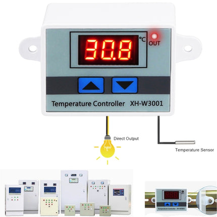 XH-W3001 Digital LED Temperature Controller Arduino Cooling Heating Switch Thermostat NTC Sensor - DealBuddy
