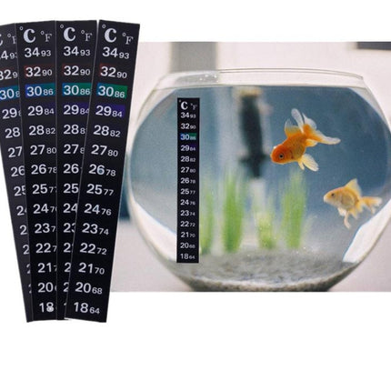 Digital Aquarium Fish Tank Fridge Thermometer Sticker Temperature Measurement Sticker - DealBuddy