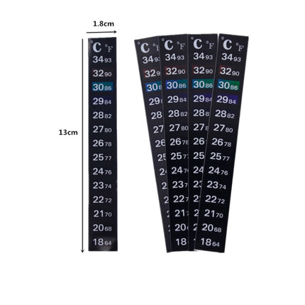 Digital Aquarium Fish Tank Fridge Thermometer Sticker Temperature Measurement Sticker - DealBuddy