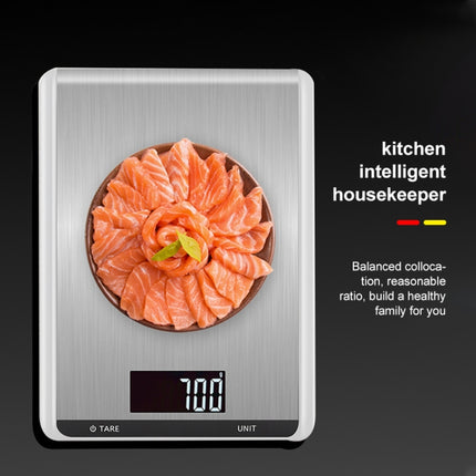 Stainless Steel Kitchen Scale Household Food Electronic Scale, 5kg/1g, 10kg/1g - DealBuddy