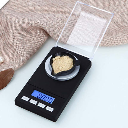 High-Precision Portable Jewelry Scale  Mini Electronic Scale Precision Carat Electronic Scale, 10g/0.001g, 20g/0.001g, 50g/0.001g - DealBuddy