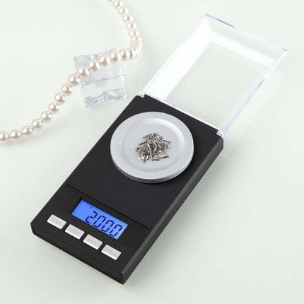 High-Precision Portable Jewelry Scale  Mini Electronic Scale Precision Carat Electronic Scale, 10g/0.001g, 20g/0.001g, 50g/0.001g - DealBuddy