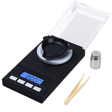 High-Precision Portable Jewelry Scale  Mini Electronic Scale Precision Carat Electronic Scale, 10g/0.001g, 20g/0.001g, 50g/0.001g - DealBuddy