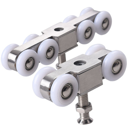 Stainless Steel Sliding Door Hanging Wheel Silent Smooth And Wear-Resistant Sliding Door Pulley Nylon Hanging Rail