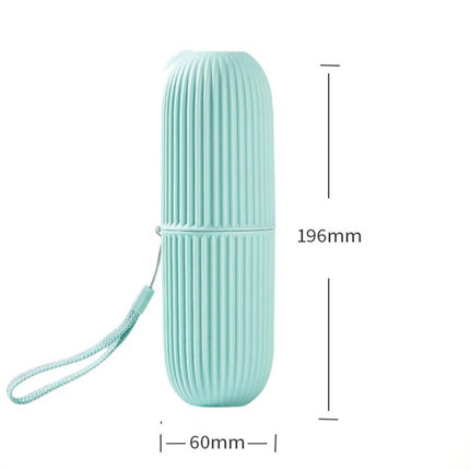 1pc Simple Travel Washing Cup Portable Toothbrush Storage Box Multifunctional Brushing Cup
