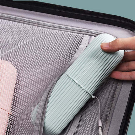 1pc Simple Travel Washing Cup Portable Toothbrush Storage Box Multifunctional Brushing Cup