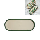 , Oval (Dark Green)