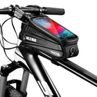 WILD MAN ES3 Hard Shell Bicycle Bag Front Beam Bag Mountain Bike Mobile Phone Touch Screen Upper Tube Bag Riding Equipment