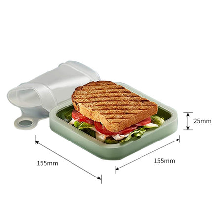 Sandwich Toast Bento Box Lunchbox Portable Take-Out Student Office Worker Lunch Box