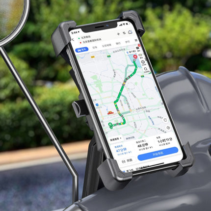 Electric Car Rearview Mirror Mobile Phone Bracket Bicycle Mobile Phone Bracket Motorcycle Handle Mobile Phone Bracket Riding Bracket