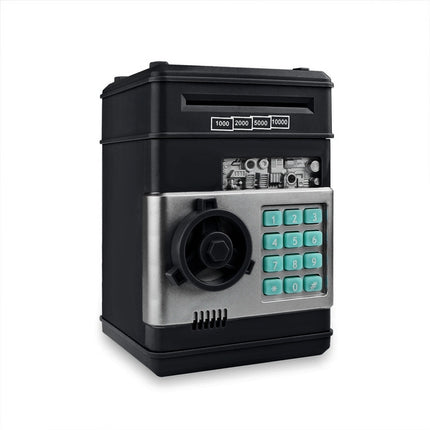 Electronic Piggy Bank ATM Password Money Coins Saving Box