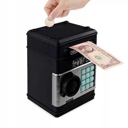 Electronic Piggy Bank ATM Password Money Coins Saving Box