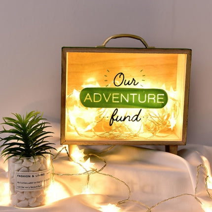 Wooden Piggy Bank Large Capacity Children Savings Box Creative Desktop Accessories