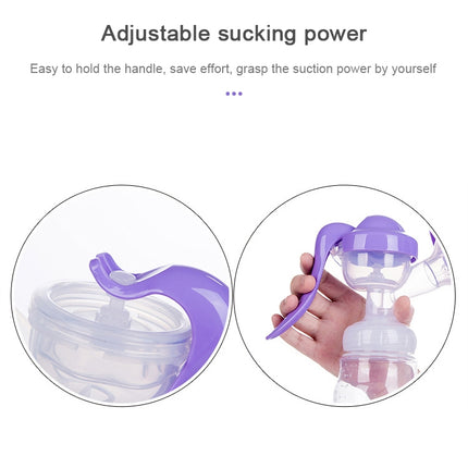 Painless Strength Adjustable Manual Massage Breast Pump