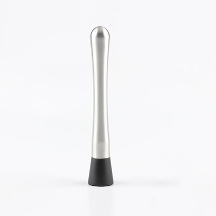 18 in 1 Stainless Steel Cocktail Shaker Set, Oval Bamboo Base, Bar Tool Set