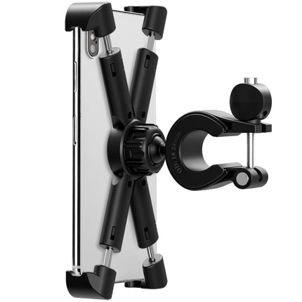 Motorcycle Bicycle Phone Holder Outdoor Riding Equipment Suitable For 4.7-8 Inch Mobile Phone/Tablet