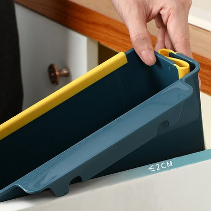 Portable Kitchen Sorting Wall-Mounted Folding Trash Can