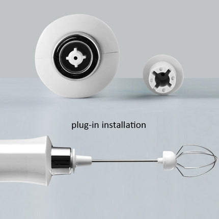 Whisk Household Electric Baking Mini Wireless Hand-Held Charging Stirrer Milk Frother - DealBuddy