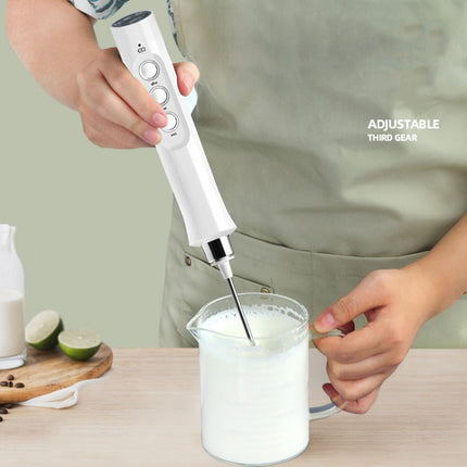 Whisk Household Electric Baking Mini Wireless Hand-Held Charging Stirrer Milk Frother - DealBuddy