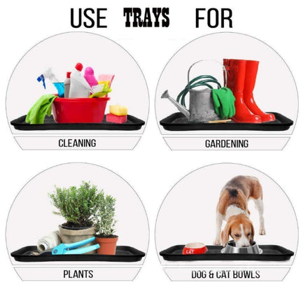 3 in 1 Plastic Multi-Function Tray Shoe Tray Pet Feeding Tray
