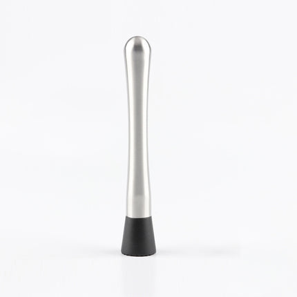 10 in 1 Stainless Steel Shaker Bamboo Stand Set Oblique Mouth Bar Cocktail Bartending Tool