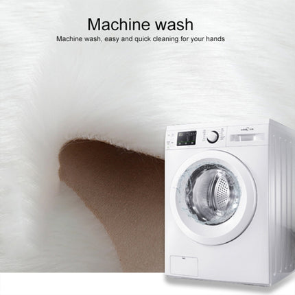 Faux Wool Leather Sofa Carpet Floor Mats Fleece Cushions Bay Window Mats