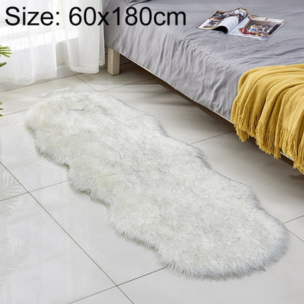 Faux Wool Leather Sofa Carpet Floor Mats Fleece Cushions Bay Window Mats