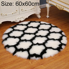 60cm / White Lantern With Black Border