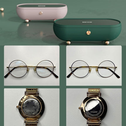Mini Household Ultrasonic Smart Glasses Jewelry Watch Cleaning Machine