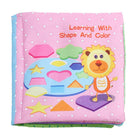 Baby Rattles Toy Soft Animal Cloth Book Newborn Stroller Hanging Toy Early Learning Education Baby Toys, Shape, Vehicle, Fruit, Vegetable - DealBuddy