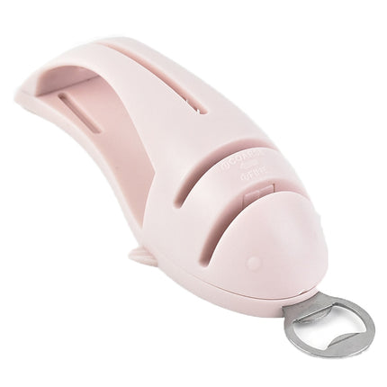 Multi-Function Fish Shape Knife Sharpener Tool Holder Diamond Tungsten Steel Knife Sharpener, Green, Pink, Black - DealBuddy