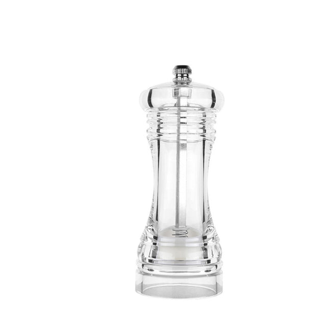 Acrylic Transparent Pepper Grinder Manual Pepper Grinder Ceramic Core Multi-Purpose Seasoning Bottle, 4 Inch, 5 Inch, 6 Inch - DealBuddy