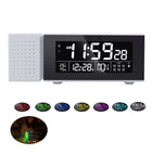 TS-P30 Multifunctional Night Light Alarm Digital Clock with FM Radio & Temperature / Humidity Display & IR Sensor Function