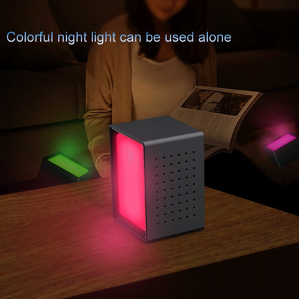 TS-P30 Multifunctional Night Light Alarm Digital Clock with FM Radio & Temperature / Humidity Display & IR Sensor Function