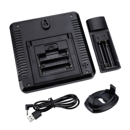 Three Dragged Multi-Function Wireless Thermometer And Hygrometer Indoor And Outdoor High-Precision Thermometer With Color Alarm - DealBuddy