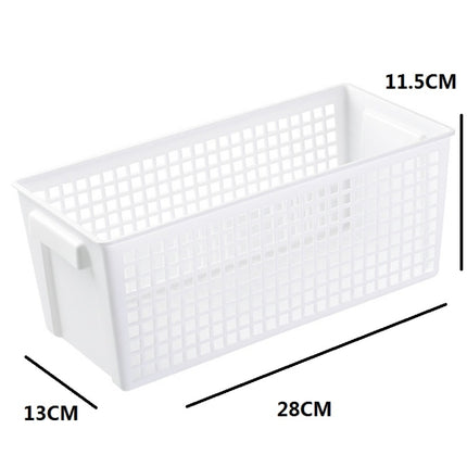 Desktop Snacks & Sundries Storage Basket Rectangular Plastic Storage Basket