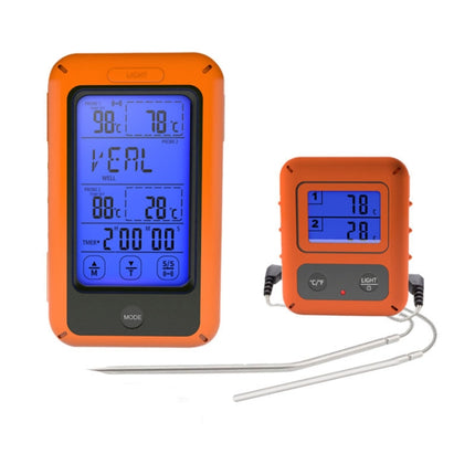 Wireless Food Thermometer Household Touch Screen BBQ Dual-Channel Kitchen  Thermometer - DealBuddy