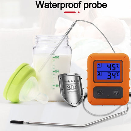 Wireless Food Thermometer Household Touch Screen BBQ Dual-Channel Kitchen  Thermometer - DealBuddy