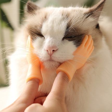 Pet Massage Finger Cots and Cat Gloves, Massage Finger - DealBuddy
