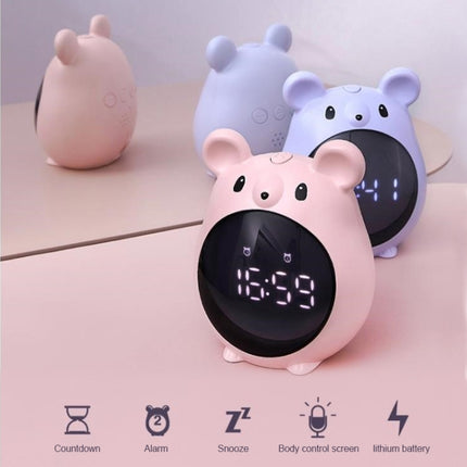 Elf Mouse Alarm Clock Countdown Learning Time Management Student And Child Cartoon Clock