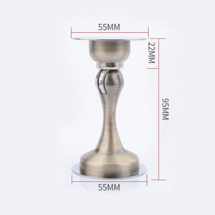 Punch-Free Stainless Steel Thickened Strong Magnetic Door Stopper