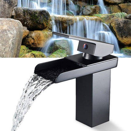 Bathroom Wide Mouth Faucet Square Sink Single Hole Basin Faucet