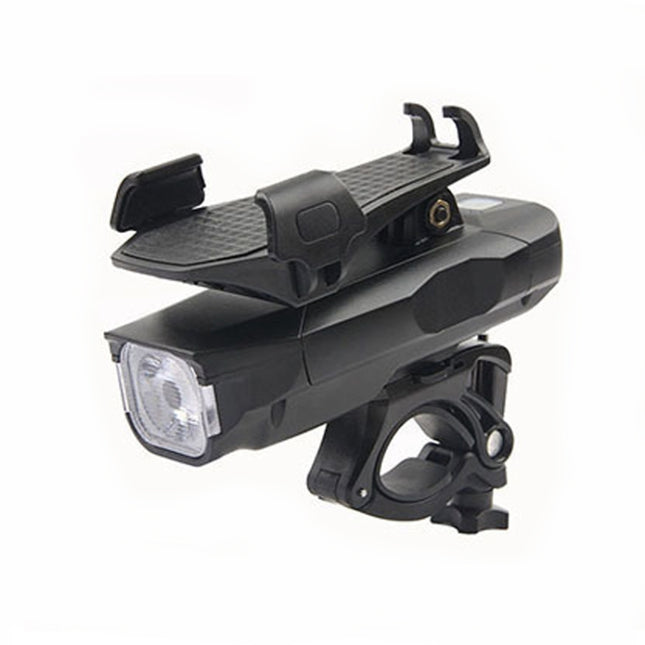 500LM Bicycle Light Mobile Phone Holder Multi-Function Riding Front Light With Horn