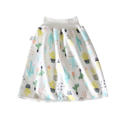 Baby Water-Proof And Leak-Proof Cloth Diapers Children Washable Cotton Cloth Bed-Wetting Skirt Pants